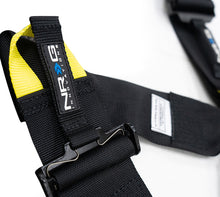 Load image into Gallery viewer, NRG FIA 6pt 2in. Shoulder Belt for HANS Device/ Rotary Cam Lock Buckle/ 3in. Waist Belt - Black - SBH-HRS6PCBK