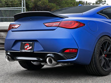 Load image into Gallery viewer, aFe POWER Takeda 2.5in 304 SS CB Exhaust w/ Polished Tips 17-19 Infiniti Q60 V6-3.0L (tt) - 49-36134NM-P