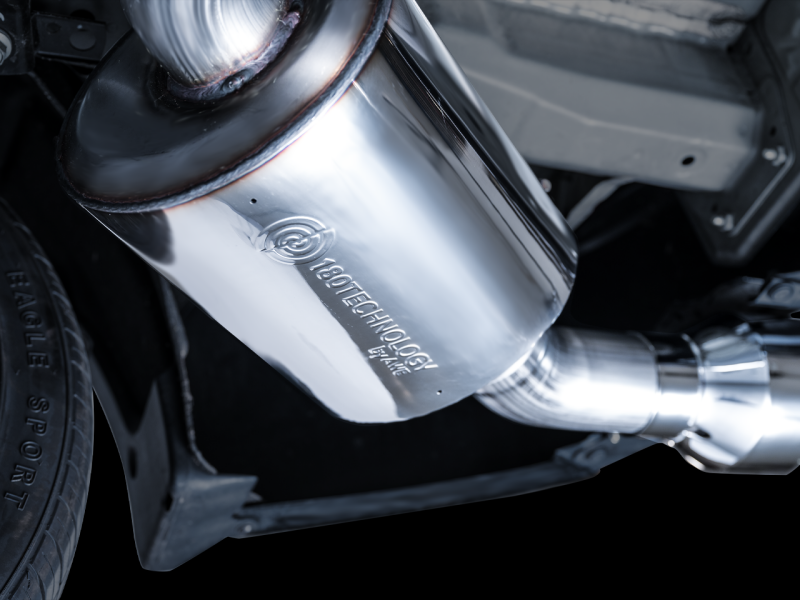 AWE Tuning 22+ Honda Civic Si/Acura Integra Touring Edition Catback Exhaust - Dual Chrome Silver Tip - 3015-32331