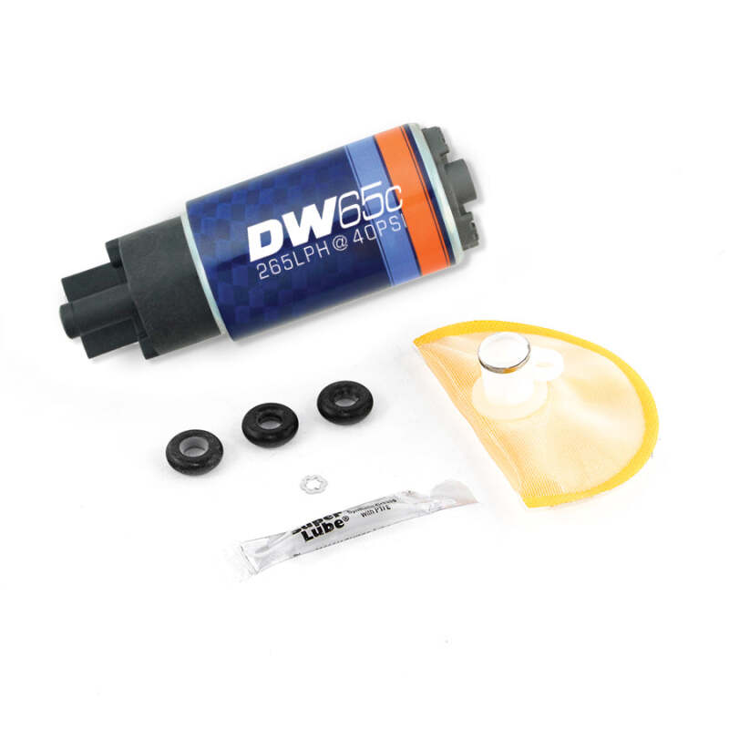 DeatschWerks 265 LPH In-Tank Fuel Pump w/ 10+ Legacy GT/03-08 G35/350Z Set Up Kit - 9-201S-1005