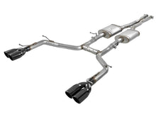 Load image into Gallery viewer, aFe MACH Force-Xp 2-1/2in 304 SS Cat-Back Exhaust 15-21 Dodge Challenger V6-3.6L - Quad Black Tip - 49-32067-B