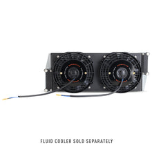 Load image into Gallery viewer, Mishimoto Universal 17in. Heavy-Duty Oil Cooler Fan Shroud - Micro Wrinkle Black - MMFS-HDOC-17