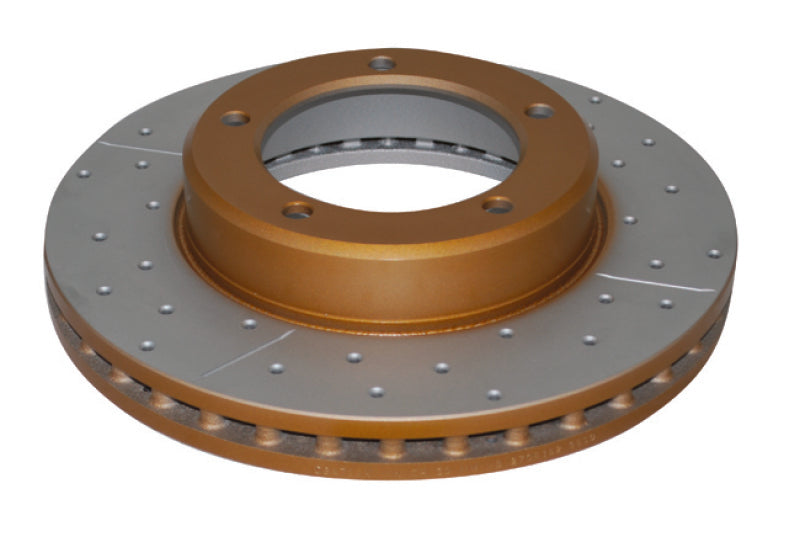 DBA 98-05 Lexus LX 470 / 98+ Toyota Landcruiser 100 Series Front Drilled & Slotted 4000 Series Rotor - DBA4788XS