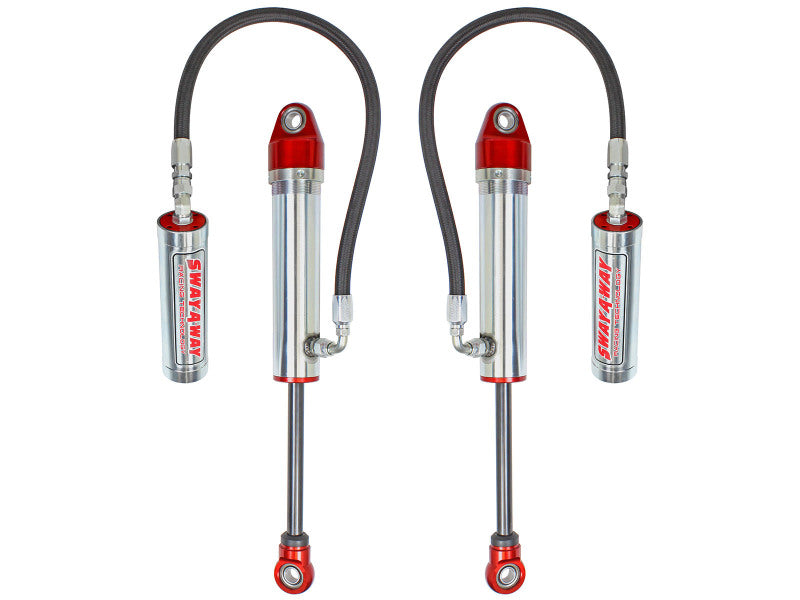aFe 97-17 Nissan Patrol Sway-A-Way 2.5in Rear Shock Kit w/ Remote Reservoir for OE Ride Height - 202-0056-01