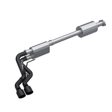 Load image into Gallery viewer, MBRP 2021+ Ford F150 Black Coated Dual Pre-Axle (Street Profile) 2.5in OD Tips 3in Cat Back Exhaust - S5219BLK