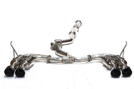 Invidia 2015+ Subaru WRX / STI Gemini/R400 Single Layer Quad Stainless Steel Tip Cat-Back Exhaust - HS15STIGM4SS