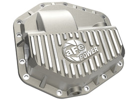 aFe POWER Street Series Front Diff Cover Raw w/ Machined Fins Ford F-250/350 23-26(Dana M235) - 46-71480A