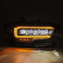 Load image into Gallery viewer, AlphaRex 16-20 Toyota Tacoma NOVA LED Projector Headlights Plank Style Chrome w/Activation Light - 880706