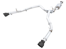 Load image into Gallery viewer, AWE Tuning 19-21 RAM 1500 5.7L (w/Cutouts) 0FG Dual Rear Exit Cat-Back Exhaust - Diamond Black Tips - 3015-33006