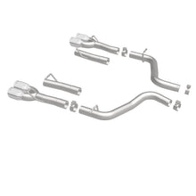 Load image into Gallery viewer, MagnaFlow Axle-Back, SS, 2.5in, Quad Split Rear 3.5in Tip 2015 Dodge Challenger 3.6L V6 - 19218