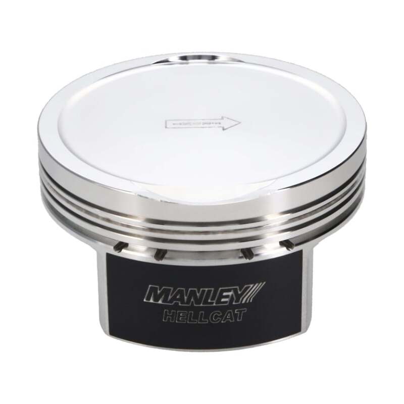 Manley Dodge Hellcat 4.095 Bore -6.5cc 9.5:1 CR Platinum Series Dish Piston Set - 597905C-8