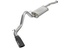 Load image into Gallery viewer, aFe MACHForce XP Cat-Back SS w/Black Tips 16 Toyota Tacoma V6-3.5L - 49-46026-B