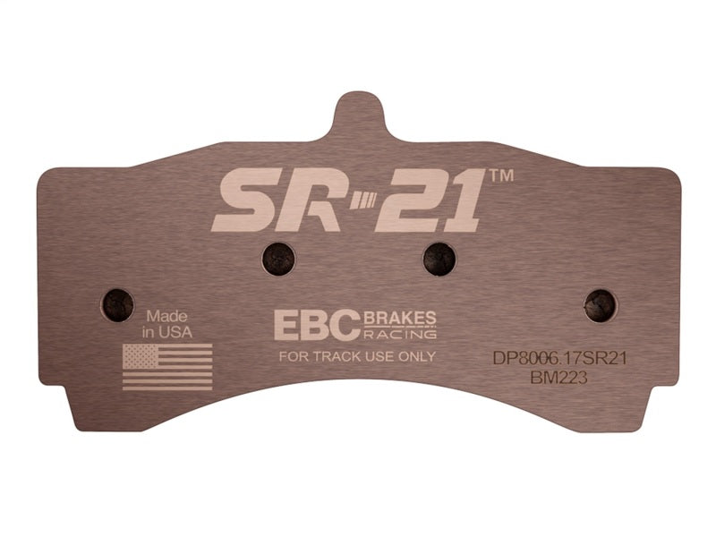 EBC Racing AP Racing CP5060-2 CP3894D54 SR-21 Sintered Race Front Brake Pads - DP8006.17SR21