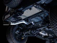 Load image into Gallery viewer, AWE Tuning 2021+ Ford Bronco 0FG Single Rear Exit Exhaust w/Diamond Black Tip &amp; Bash Guard - 3015-23789