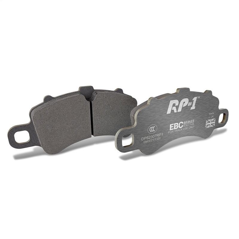 EBC Racing 2016+ Porsche 911 (991/2 w/Cast Iron Rotors) 3.0TT RP-1 Race Front Brake Pads - DP82307RP1