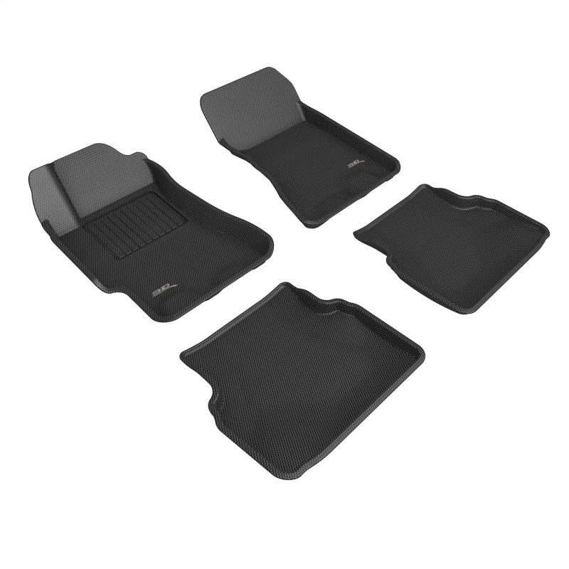 3D MAXpider 02-07 Subaru Impreza Sedan Kagu Black Full Set - L1SB01001509