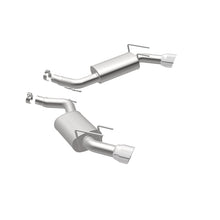 Load image into Gallery viewer, MagnaFlow Street Series Axle Back 14-15 Chevy Camaro 6.2L V8 SS Polished Dual Split Rear Exit - 19185