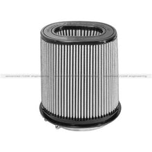 Load image into Gallery viewer, aFe Magnum FLOW Pro DRY S Air Filter 6.75x4.75 Flange 8.25x6.25 Base (Mt2) 7.25x5 Top 8.5 Height - 21-91101