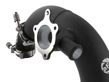 Load image into Gallery viewer, aFe Power 21-22 Ford Bronco L4-2.3L (t) BladeRunner 3 IN Aluminum Hot Charge Pipe Black - 46-20578-B