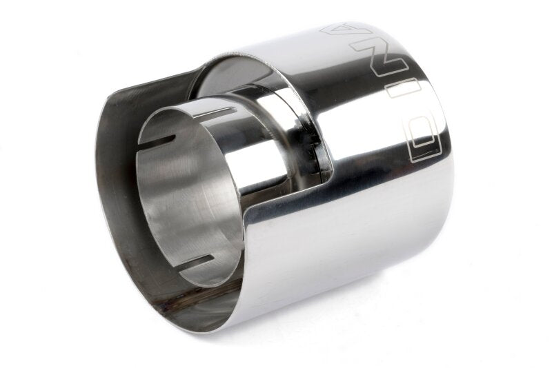 Dinan Double-Walled 4.5in Clamp-On Exhaust Tip - Polished - 4.5in Outlet / 3in Inlet - D663-0639-BOX