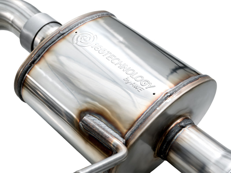 AWE Tuning 22-25 Volkswagen Jetta GLI Touring Edition Exhaust - Diamond Black Tips - 3015-33275