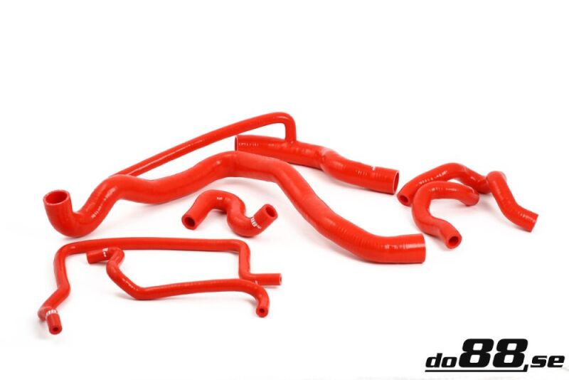 do88 SAAB 9-3 2.0T 2003- Coolant Hoses Red - DO88-KIT1R