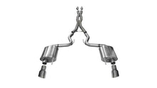 Load image into Gallery viewer, Corsa 2015-2017 Ford Mustang GT 5.0 3in Cat Back Exhaust Polish Dual Tips (Sport) - 14332