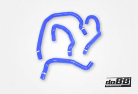 do88 Audi/Seat/Volkswagen 2.0T (MQB) Remote Radiator Coolant Hoses (Left) - Blue - DO88-KIT188B
