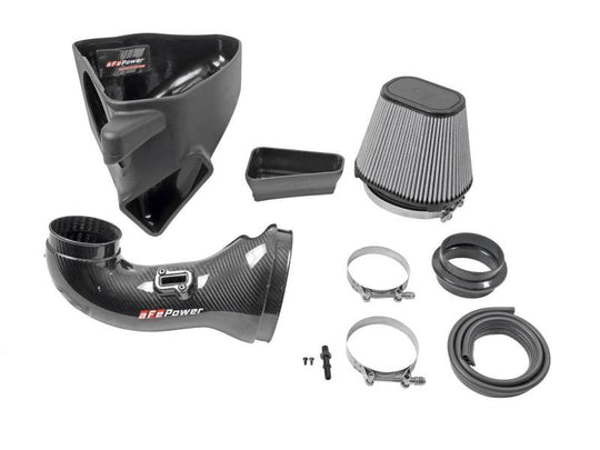 aFe 17-12 Chevrolet Camaro ZL1 (6.2L-V8) Track Series Carbon Fiber CAI System w/ Pro-DRY S Filters - 57-10018D