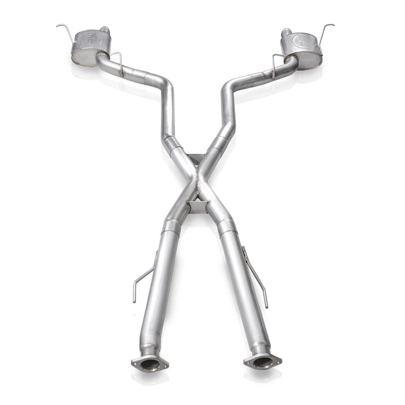 Stainless Works 11-20 Jeep Grand Cherokee 5.7L 3in Redline Catback Exhaust w/X-Pipe (Uses OEM Tips) - JPGC57CBR
