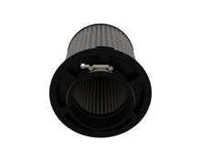 Load image into Gallery viewer, aFe MagnumFLOW Pro DRY S Universal Air Filter 4in F x 6.5n B x 6.5in T (Inv) x 8in H - 21-91153