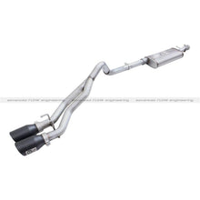 Load image into Gallery viewer, aFe Rebel Exhausts 3in SS Cat-Back 09-14 Ford F-150 4.6/5.0/5.4L w/ Polished Tips - 49-43080-P