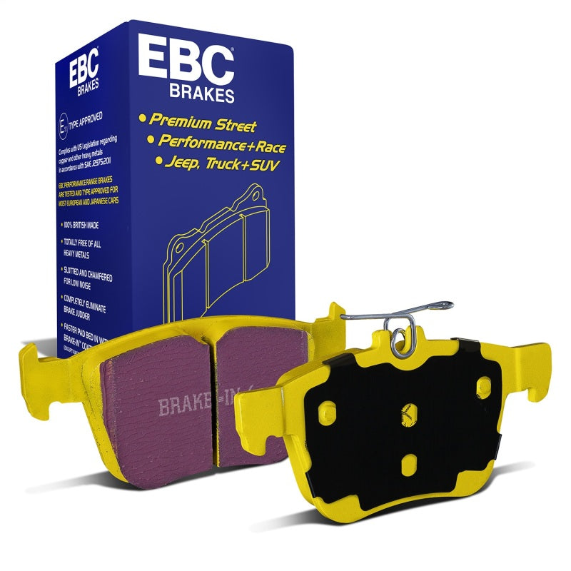 EBC 14-20 Audi S3 2.0 Turbo Yellowstuff Rear Brake Pads - DP42173R