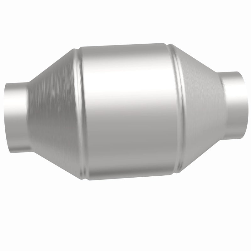 MagnaFlow Univ Cat Conv 2.5in Inlet/Outlet Center/Center Round 3in Body L x 5in W x 8.75in Overall L - 51656