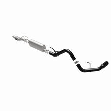 Load image into Gallery viewer, MagnaFlow SYS Cat-Back 11-14 Ford F-150 3.5L V6 EcoBoost 3in Black Single Side Exit Rear 3 Tip - 15364