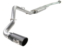 aFe MACHForce Exhausts Cat-Back Black Tips 99-03 GM Gas Trucks 1500 V6-4.3L/V8-4.8/5.3L - 49-44012-B