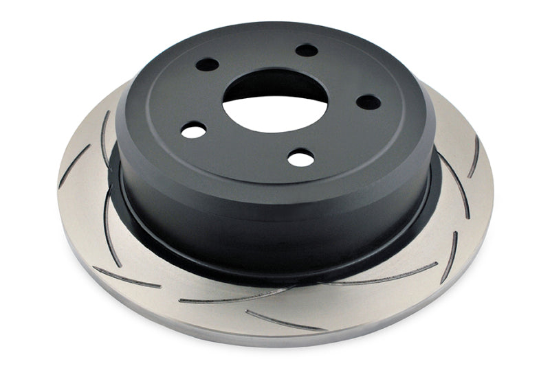 DBA 07-09 Jeep Wrangler JK Rear Slotted Street Series Rotor - DBA2537S