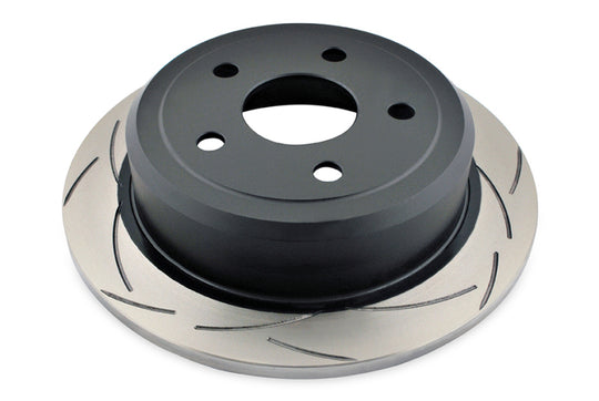 DBA 07-09 Jeep Wrangler JK Rear Slotted Street Series Rotor - DBA2537S