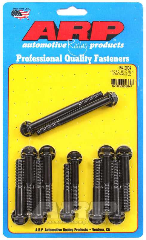ARP Ford 351C Hex Intake Manifold Bolt Kit - 154-2004