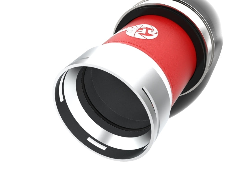 aFe BladeRunner 22-23 Kia Stinger L4-2.5L (t) Aluminum Hot and Cold Charge Pipe Kit - Red - 46-20694-R