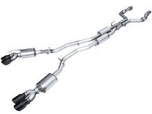 Load image into Gallery viewer, AWE Tuning 2020+ Ford Explorer ST Touring Edition Exhaust w/ Diamond Black Tips - 3015-43625