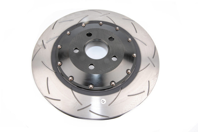 DBA 05-09 Audi A4 Quattro Front 5000 Series Slotted Rotor w/Black Hat - DBA5575BLKS