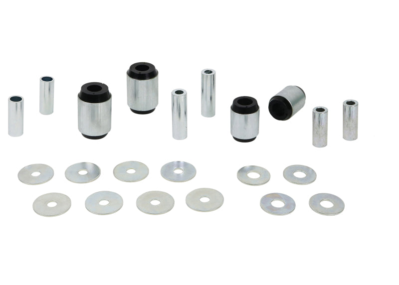 Whiteline Plus 02-09 Lexus GX470 / 06+ Toyota FJ Cruiser Fr C/A - Lwr Inner Front & Rear Bushing Kit - W53312
