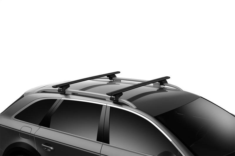 Thule WingBar Evo 127 Load Bars for Evo Roof Rack System (2 Pack / 50in.) - Black - 711320