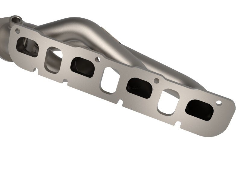 aFe Twisted Steel 2021+ Jeep Wrangler 392 JL 6.4L V8 Headers - Titanium Cerakote - 48-38031-T