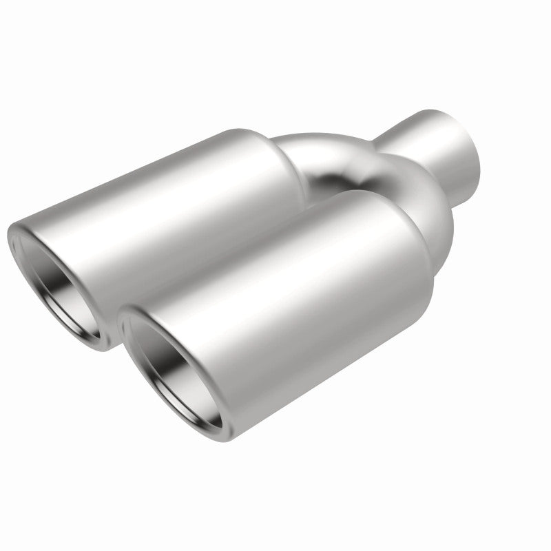 MagnaFlow Tip 1-Pk Dual Rnd DW 3x10 2.25ID - 35168