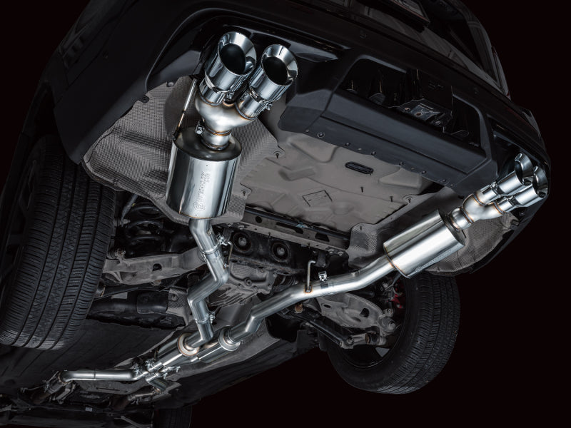 AWE Tuning 2020+ Ford Explorer ST Touring Edition Exhaust w/ Chrome Silver Tips - 3015-42625