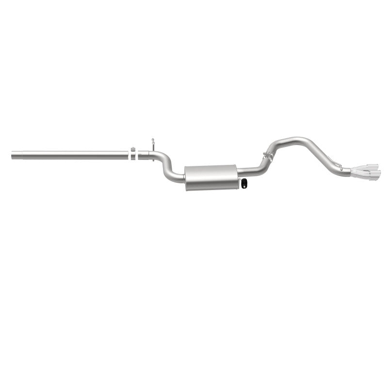 MagnaFlow Sys C/B 2015 Volkswagen Golf 1.8L 2.5in SS Dual Driver Side Exit Polished 3 Tip - 19163
