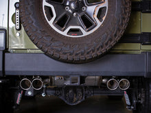Load image into Gallery viewer, aFe Rebel Series 2.5in 409 SS Axle-Back Exhaust Polished 07-18 Jeep Wrangler (JK) V6-3.6L/3.8L - 49-48086-P