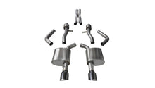Load image into Gallery viewer, Corsa 2015-2023 Dodge Charger SRT / Scat Pack / R/T 6.4L Black Sport Cat-Back Exhaust - 14995BLK